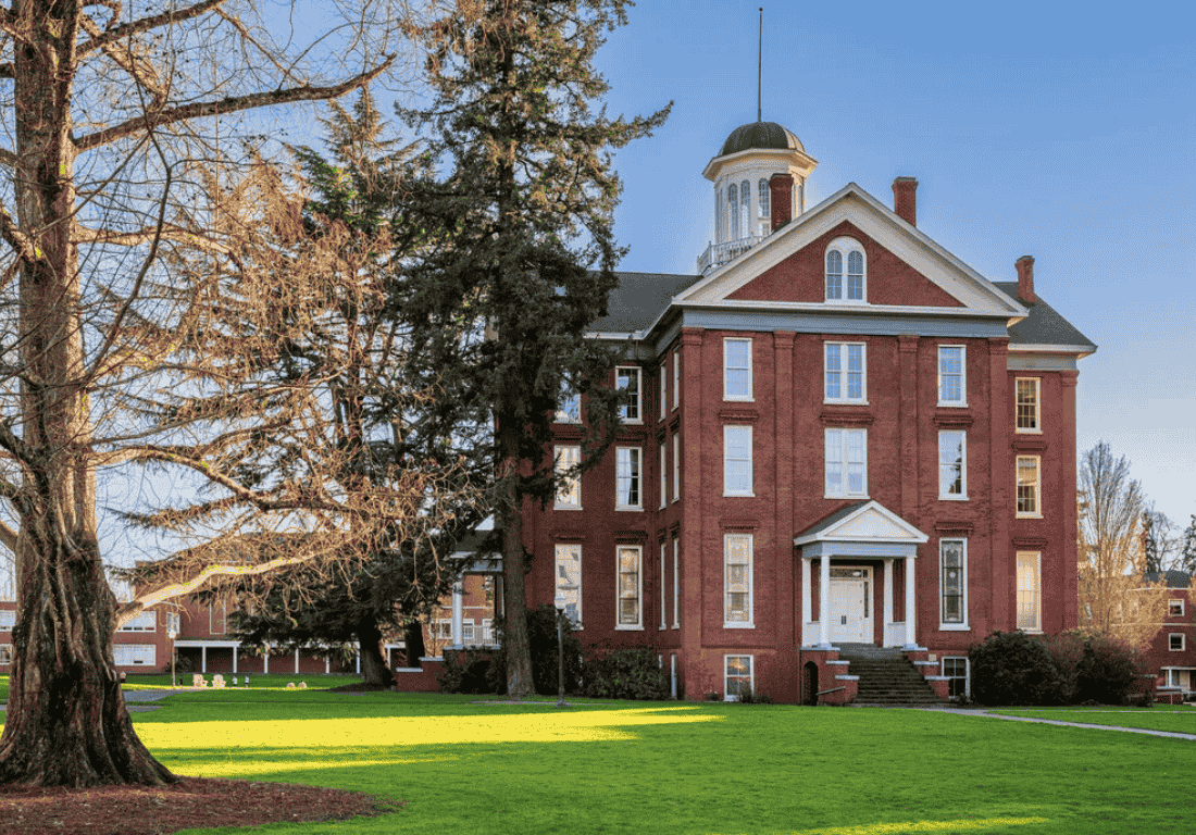 Brick Building Willamette University Salem